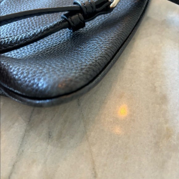 Kate Spade black leather cross-body purse - Picture 4 of 5